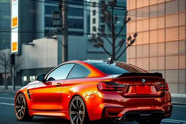 ビーエムダブリュー M4 カスタムオレンジ