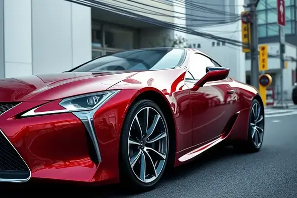 レクサス LC キャンディワイン